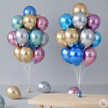 Joyane Metalik Asorti Balon 20 Adet 11' 28CM Parti ve Doğum Günü Balonu