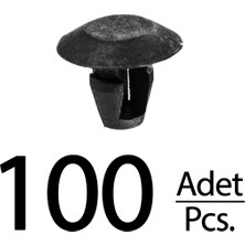 Alpha Auto Part Fiat Panda Strada Tempra Tipo Ducato Doblo Için Toz Fitili Klips - 100 Adet