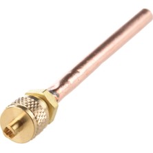 Haashu 5 Pcs Klima Yedek Parça 6mm Bakır Tüp Od Doldurma Erişim Valfi (Yurt Dışından)