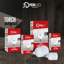 Ferled 40W Torch Ampul LED 6500K Beyaz Yerli Patentli Ürün Garantili