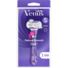 Gillette Venus Extra Smooth Swirl Tıraş Makinesi + Yedek Başlık 3 Adet