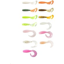 Lucky John Micro Grub 1'' 2.5cm 15P Silikon Yem