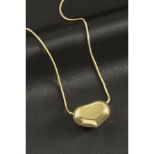 Osense Bombeli Kalp Lüks Çelik Kolye