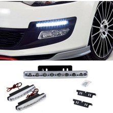 Caralp 8 Ledli Gündüz Farı Ledi Drl LED Lamba