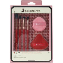 Nascita 4'l Makyaj Fırçası ve 2'li Puf Seti - 164