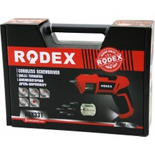 Go İthalat Şarjörlü Model 12PCS Bits Uç Şarjlı Vidalama- Tornavida Rpm 2303.6V DC-1.5A Li-Ion1/4 Inç 6.35MMPLS.ÇANTA RDX-331 (784)