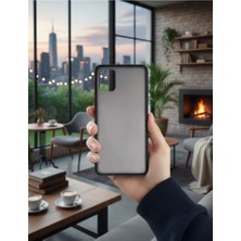 Cepustik Telefon Aksesuarları Oppo A92 / Oppo A72 / Oppo A52 Kılıf Fri Mat Yüzey Renkli Kenar Kılıf