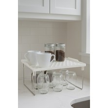 Orvila Kare Mutfak ve Banyo Düzenleyici Raf Çok Amaçlı Organizer Raf