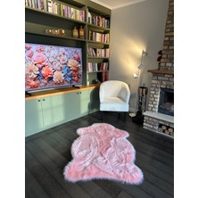 Doğuş Peluş Halı A Post Somon Yumuşak Dokulu Peluş Halı Tek Kafa Post