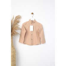 Canan Çakmak Şile Bezi Uzun Kollu Erkek Çocuk Gömlek