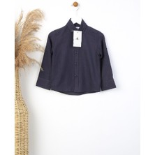 Canan Çakmak Şile Bezi Uzun Kollu Erkek Çocuk Gömlek