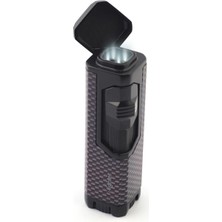 Ilighter Carbon Puro Çakmağı - Karbon Desen - 4'lü Torch