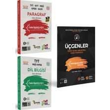 Rasyonel Yayınları Tyt-Ayt Paragraf - Dil Bilgisi -Konu Anlatımlı Üçgen Soru Bankaları
