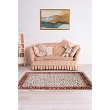 Rose'n Home Arte DS247 Klasik Çiçek Figürlü Dekoratif Şönil Salon Oturma Odası Mutfak Halısı