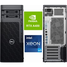 Dell Precısıon W3-2425 T5860-K197 128GB 1tb+1tb Rtx A400 4gb W11PRO Masaüstü Iş Istasyonu