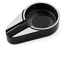 Cigar Luxe Apex Serisi Puro Küllüğü - Büyük Boy - Siyah-Gümüş