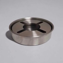 Ceritoğlu Paslanmaz Metal Küllük Ince & Kalın Sigara Için Ayrı Koyma Yeri