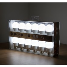 Kendal KES171 – 12W 220V E27 6500K Beyaz LED Ampul (12'li Paket)