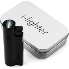 Ilighter Black Puro Çakmağı - Tek Torch - Siyah - Hediye Kutusunda