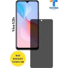 FoxPower Vivo Y21S Hayalet Cam Mat Nano Ekran Koruyucu Darbelere Karşı Dayanıklı Flexible Nano Cam Mat Alaşım Parmak Izi Bırakmayan Hayalet Nano Cam