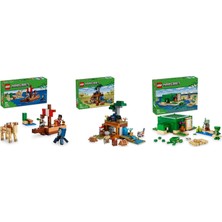 LEGO Minecraft Seti 110 (21259 + 21269 + 21254)