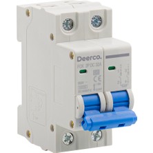 Deerco 4 Kutuplu Dc 10KA 32 Amper C Tipi Otomatik Sigorta (1000V Dc)