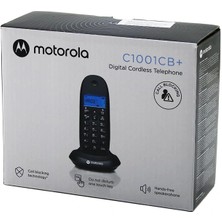 Timion Siyah Dijital Kablosuz - Telsiz Telefon Arayan No Görme 50 Hafıza C1001CB (5148)