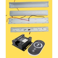 Powerr Led Aydınlatma 100 Adet 12 Volt 4 Watt 3000K Günışığı Samsung Ledli Pergola 36 A Dokunmatik Dimmer Set