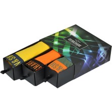 Hunter Likralı Kutulu Pamuklu Lastikli 3'lü Yumuşak Esnek ve Nefes Alabilir Rahat Erkek Boxer