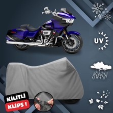 ULTRASHOP Harley-Davidson Cvo Road Glide  Motosiklet Branda Su Geçirmez Motor Branda