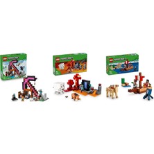 LEGO Minecraft Seti 72 (21277 + 21255 + 21259)