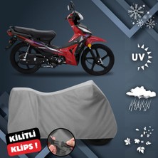 ULTRASHOP KRAL MOTOR KR-50 CAPELLA Motosiklet Branda Su geçirmez Motor Branda