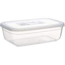 Asude ASD118 2400 ml Maya Dikdörtgen Şeffaf Saklama Kabı