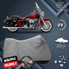 ULTRASHOP Harley-Davidson Road King Classic  Motosiklet Branda Su Geçirmez Motor Branda