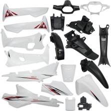 Motobisavm Kaporta Seti Arora Kasırga Cub Beyaz