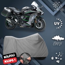 ULTRASHOP KAWASAKİ NİNJA H2 SX Motosiklet Branda Su geçirmez Motor Branda