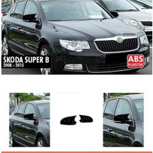 X Power Tuning Skoda Super B 2009-2015 Uyumlu Batman-Yarasa Ayna Kapağı