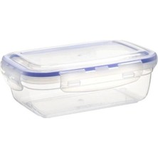 Asude ASD063 500 ml Dikdörtgen Sızdırmaz Şeffaf Saklama Kabı