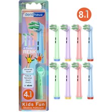 Rovexa Kids Fun - Çocuklara Özel Extra Yumuşak Oral B Şarjlı Diş Fırçası Yedek Başlığı
