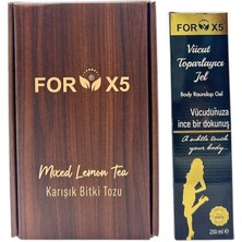 Forx5 Vücut Sıkılaştırıcı Bitkisel Jel – Bitkisel Limon Aromalı Içecek Karışımı