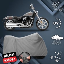ULTRASHOP Harley-Davidson Softail Motosiklet Branda Su Geçirmez Motor Branda