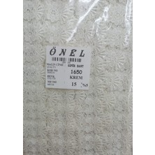 Dantel Polyester Güpür Bant Krem 15 Metre En 6 cm ON-1650-KR