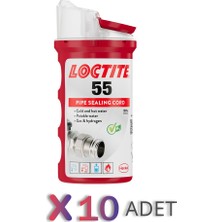 Loctite 55 - 160MT | Boru Dişli Sızdırmazlık | Silikon Ip | 10 Adet