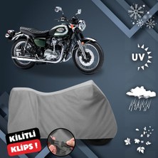 ULTRASHOP KAWASAKİ W 800 Motosiklet Branda Su geçirmez Motor Branda