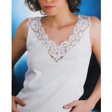 3nbe Kadın Büyük Beden Atlet Dantelli