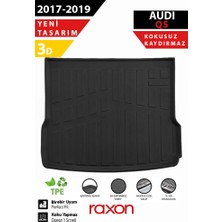 Raxon Audi Q5 2017-2019 Bagaj Havuzu – 3D Özel Kalıp | Su Geçirmez, Kaymaz, Tam Uyum