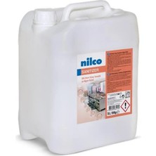 Nilco 32001571 Sanitizer Qac Bazlı Alkali Yüzey Hijyen Ürünü 5 L