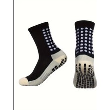 Madzy Shop 1 Çift Prefosyenel Kalın Havlu Taban Ter Emici Çorap , Kaymaz Futbol Çorapları Yoga Çorapları