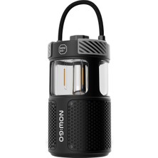 Now Go Nowgo F1 20w Bluetoooth Hoparlör Taşınabilir Powerbank Kamp Feneri Siyah