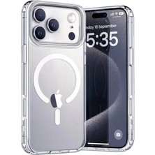 Yesido iPhone 17 Pro Max PC03 Ace Şeffaf Magsafe Kapak -Şeffaf